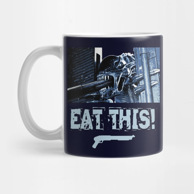 Aliens (1986): EAT THIS! by SPACE ART & NATURE SHIRTS 